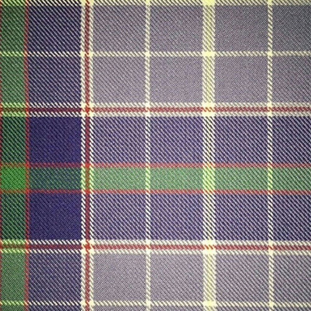 Texas Blue Bonnet tartan swatch