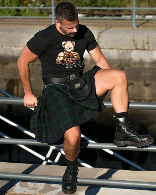 Black Watch Modern Tartan Kilt