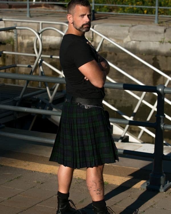 Black Watch Modern Tartan Kilt