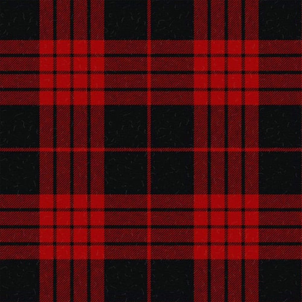 Cameron Black and Red Dress Modern tartan swatch