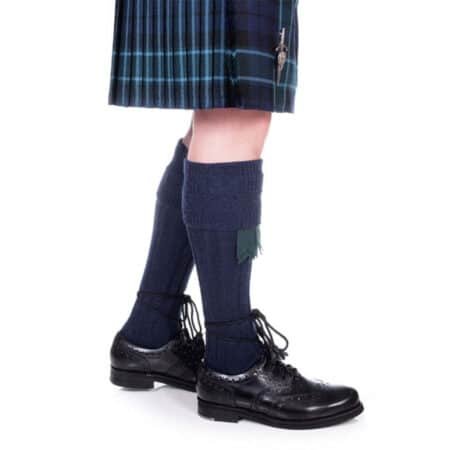 Navy Blue Kilt Hose