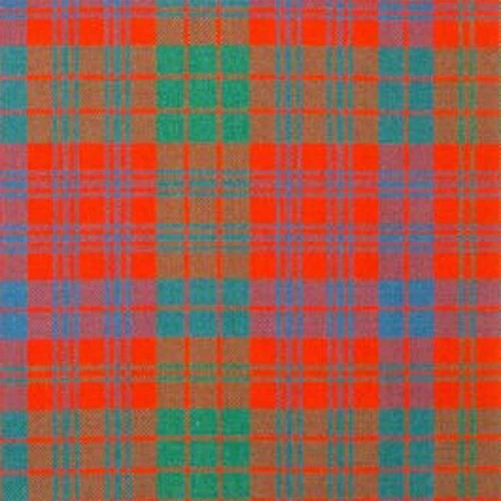 Ross Red Ancient tartan swatch