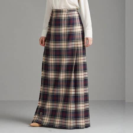 The Classic Kilted Skirt Maxi