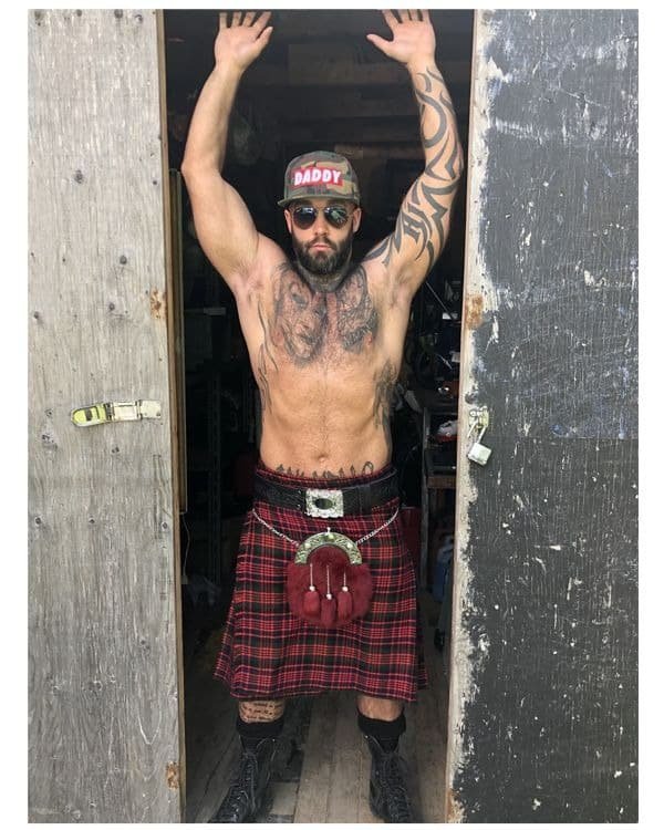 Macdonald Tartan Kilt For Men