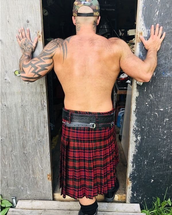 Macdonald Tartan Kilt For Men