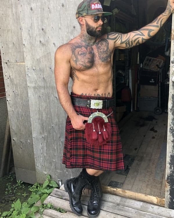 Macdonald Tartan Kilt For Men