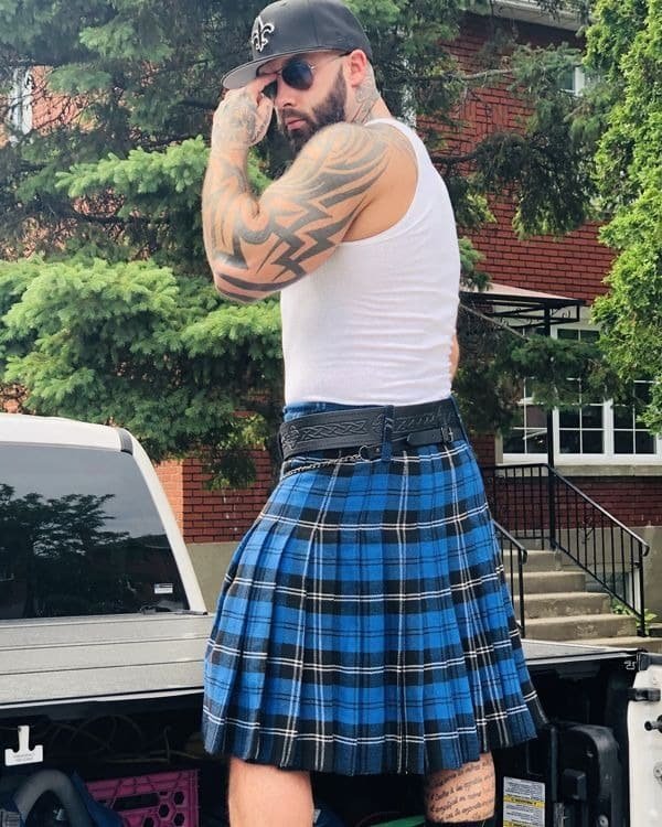 Ramsay Blue Tartan Kilt