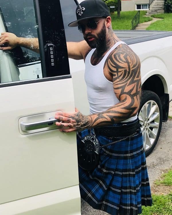 Ramsay Blue Tartan Kilt