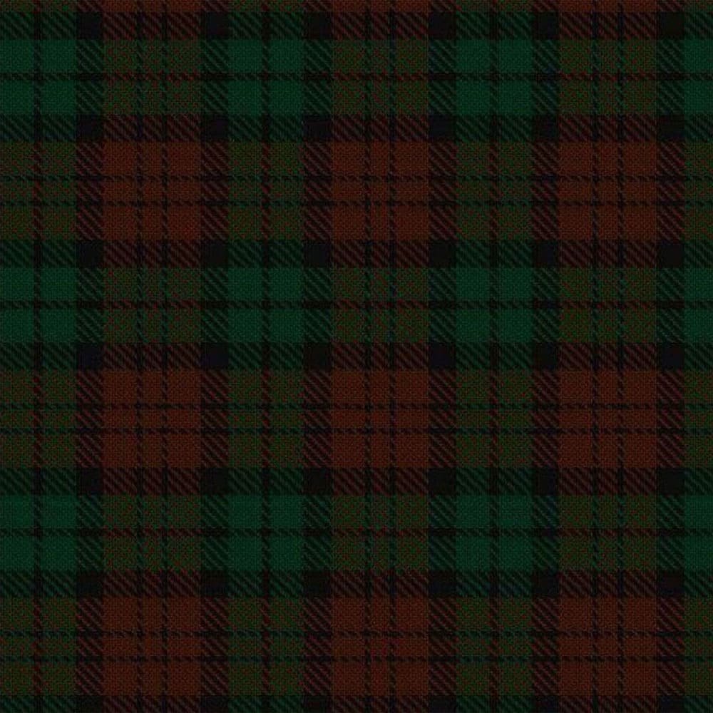 Brown Watch tartan swatch