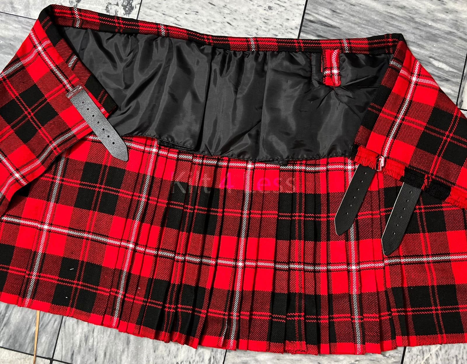 Clan Cunningham Modern Handmade Tartan Kilt - Image 6
