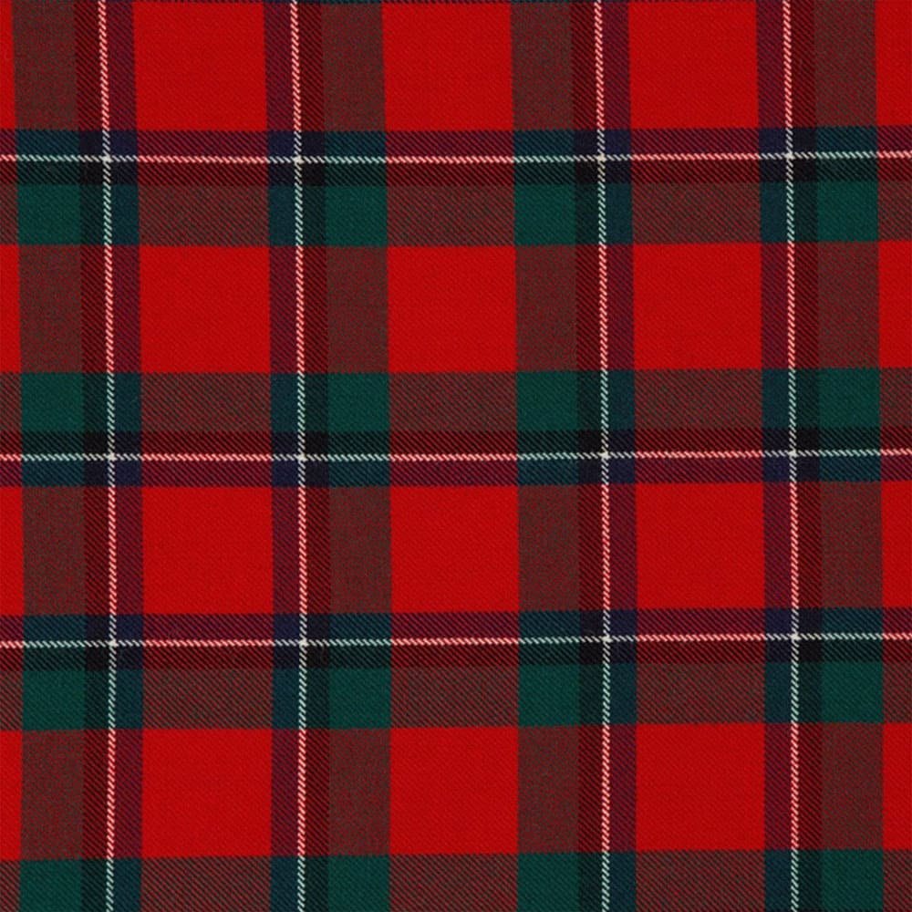 Sinclair Red Modern tartan swatch