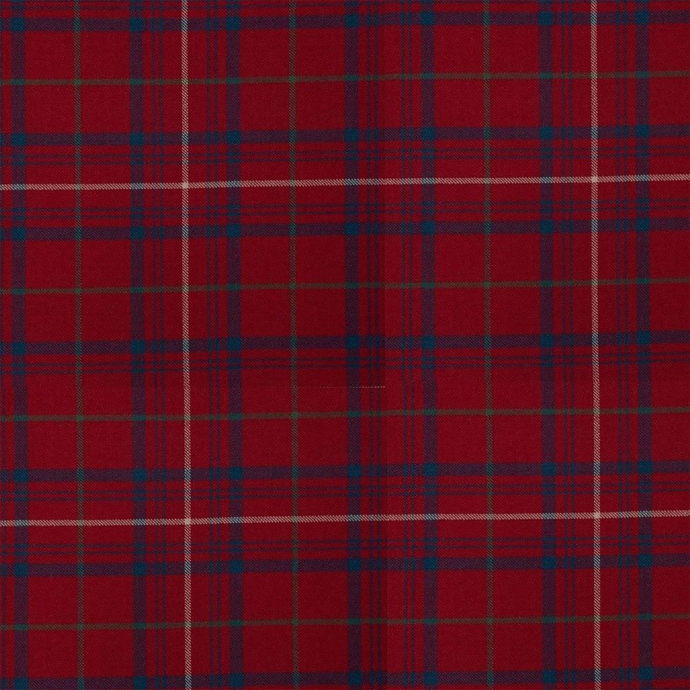 Rose Red Muted tartan swatch