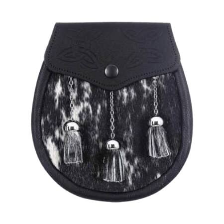 Semi Dress Mottled Calfskin Celtic Embossed Sporran