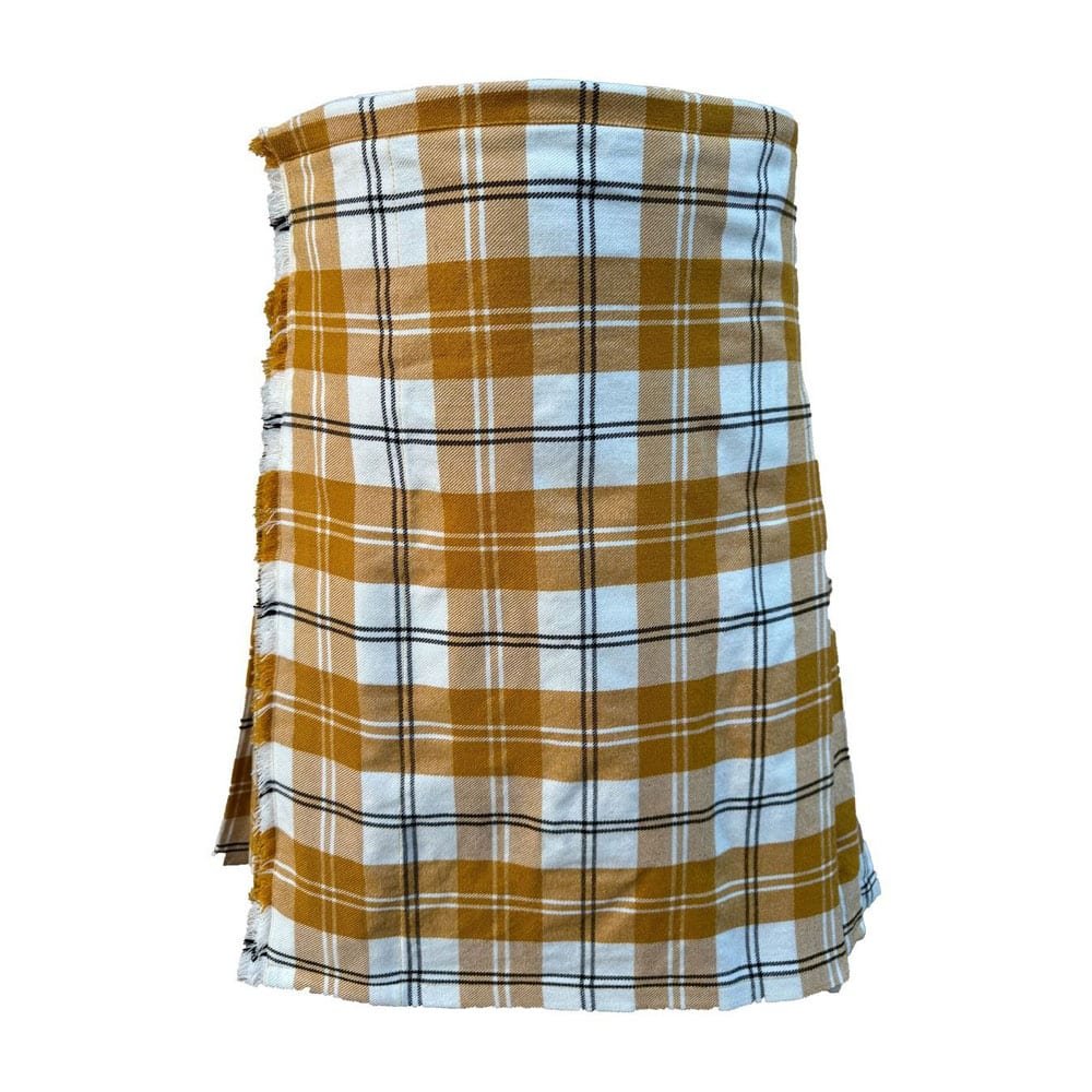 Ailsa Gold Tartan Kilt