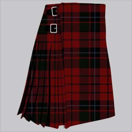 MacNicol Red Modern Tartan Kilt