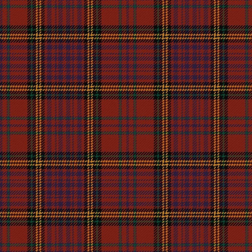 Anderson of Kinneddar Red Ancient tartan swatch
