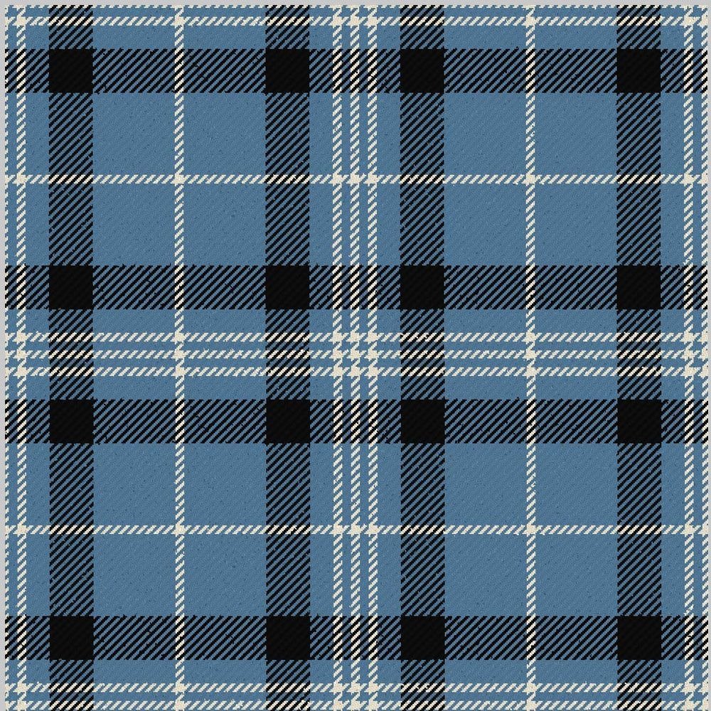 Angle Blue tartan swatch