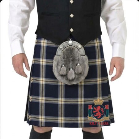 Black Galloway Tartan Kilt