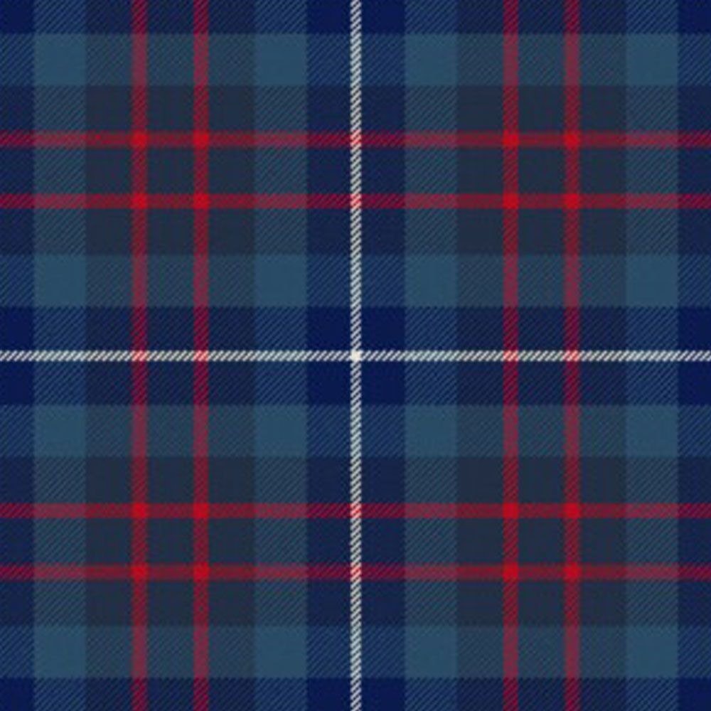 Blue Family tartan swatch