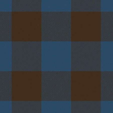 Border Shepherd's Check Black and Blue Ancient Tartan Kilt
