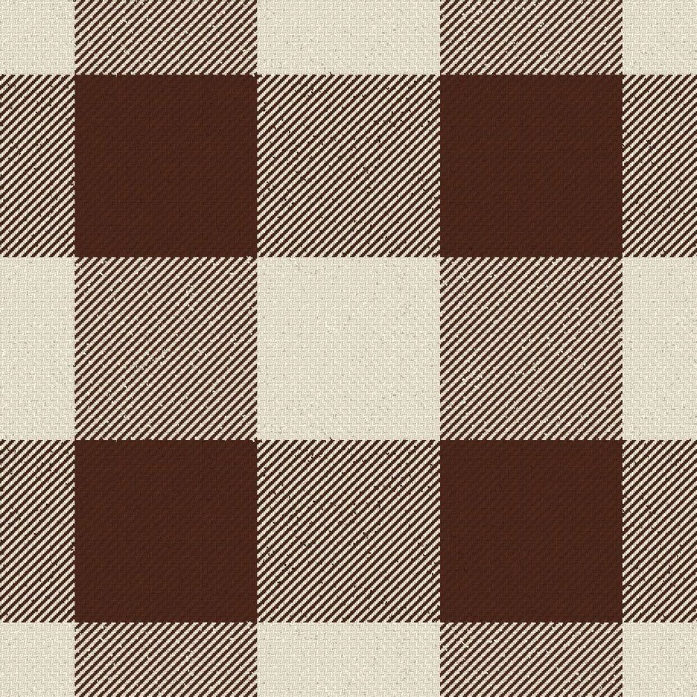 Border Shepherd's Check Black and Brown Ancient tartan swatch