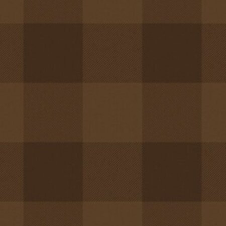 Border Shepherd's Check Black and Brown Tartan Kilt
