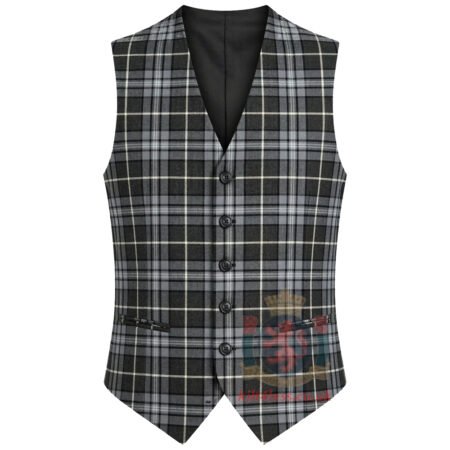 Hebridean Granite Tartan Vest