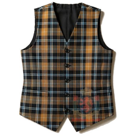 Hebridean Sunrise Tartan Vest