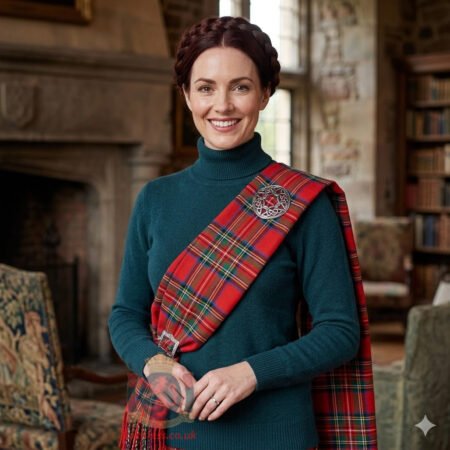 Royal Stewart Tartan Woman Sash