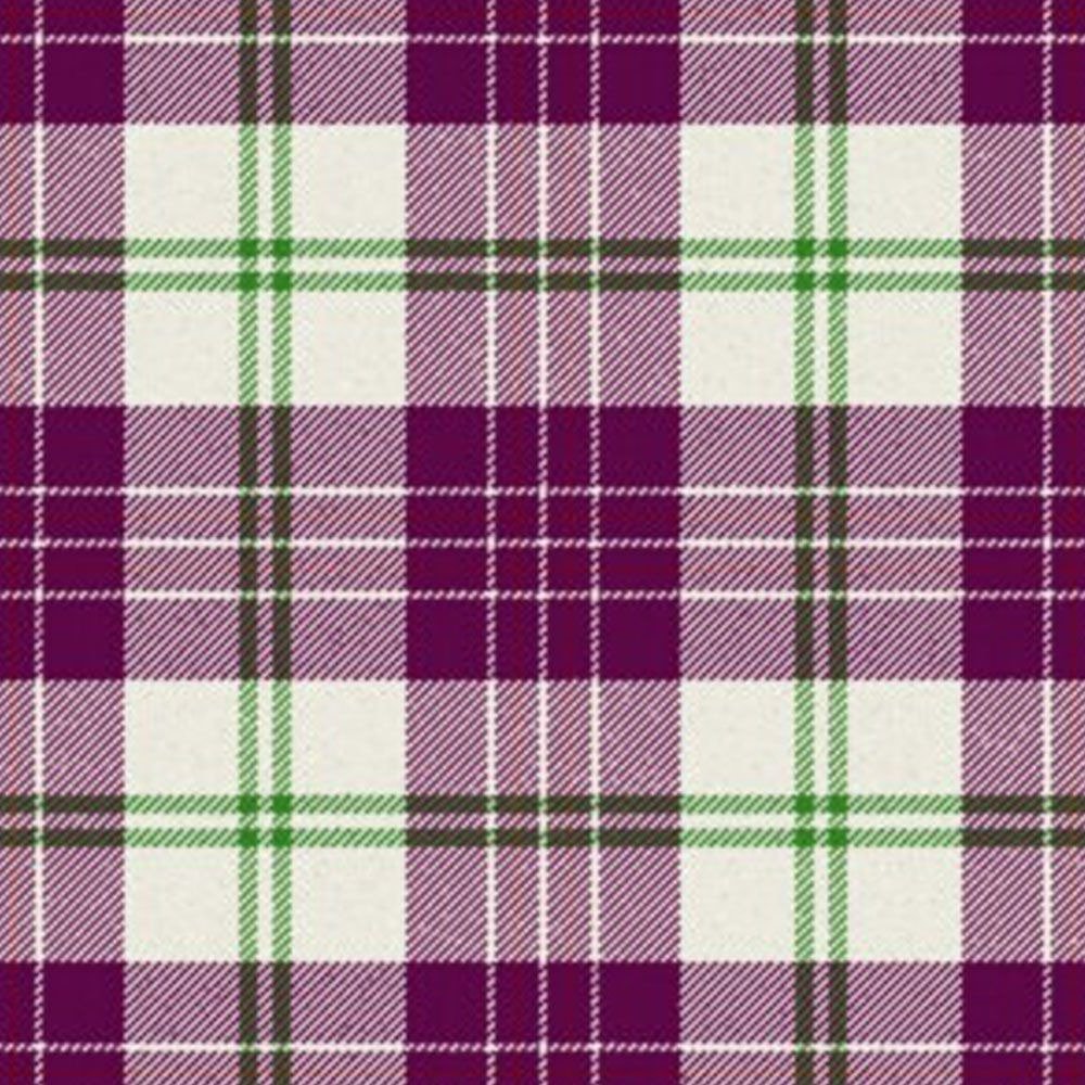 Yair Purple tartan swatch
