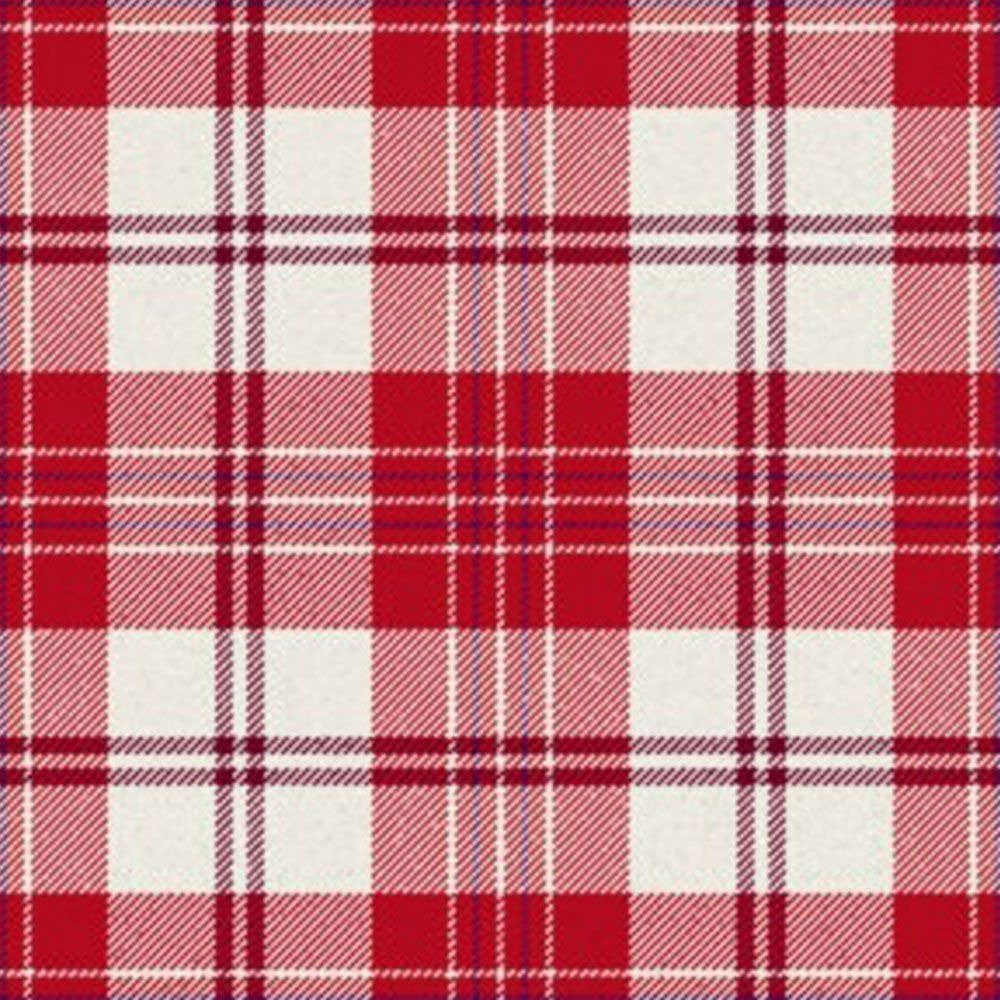 Yair Red tartan swatch